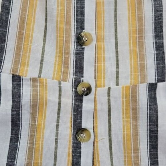 Wide Leg Jumpsuit XL Rouching Fairycore Streetwear Cottagecore Naturecore - Picture 15 of 16